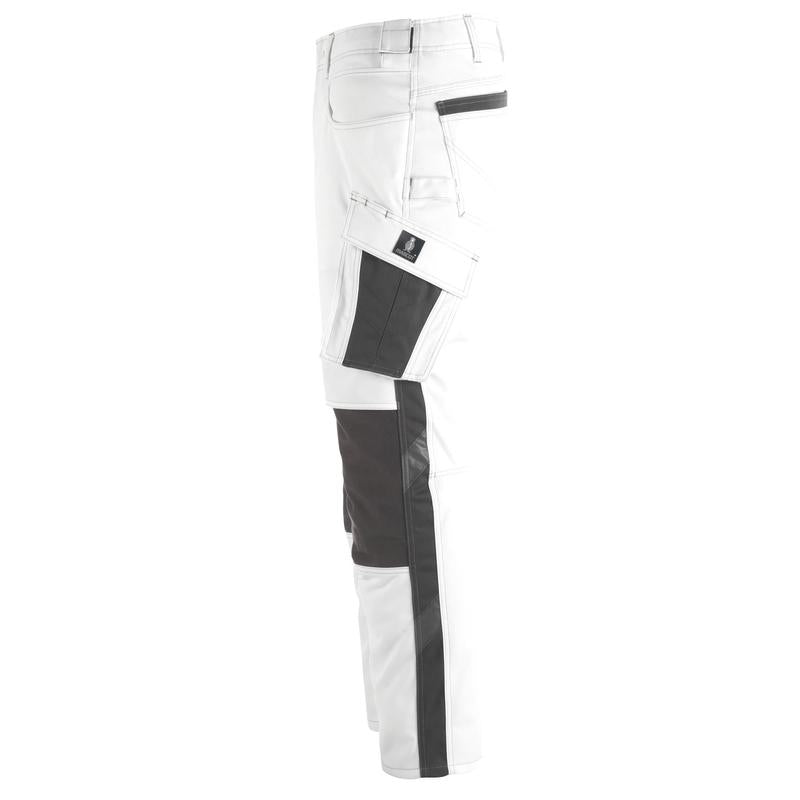 Pantaloni MASCOT® Erlangen, alb/antracit închis