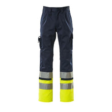Pantaloni MASCOT® Patos, bleumarin/galben hi-vis