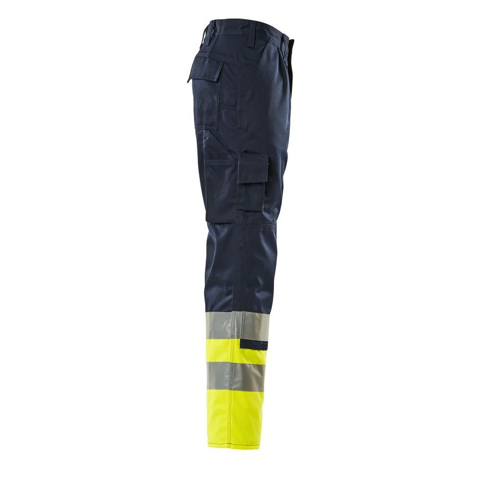 Pantaloni MASCOT® Patos, bleumarin/galben hi-vis