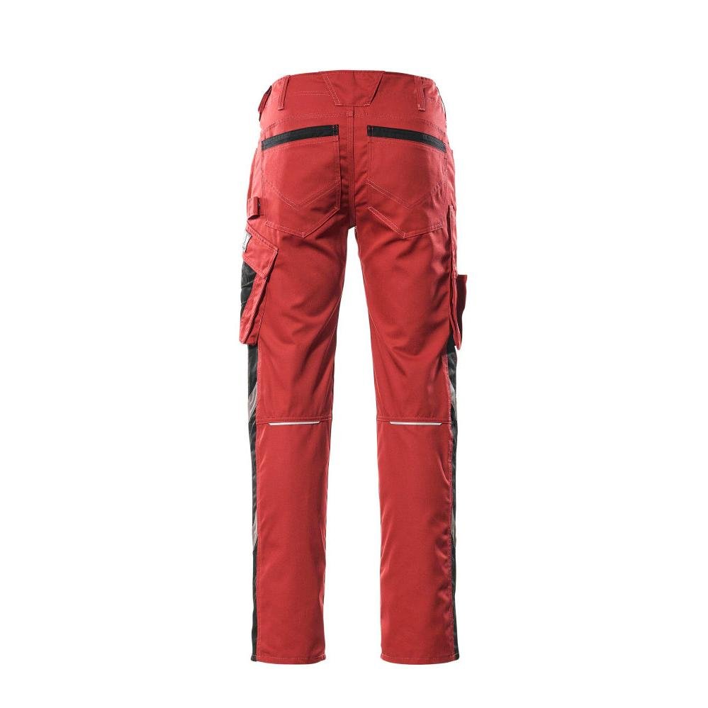 Pantaloni MASCOT® Oldenburg, roșu/negru