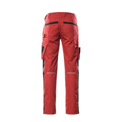 Pantaloni MASCOT® Oldenburg, roșu/negru