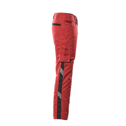 Pantaloni MASCOT® Oldenburg, roșu/negru