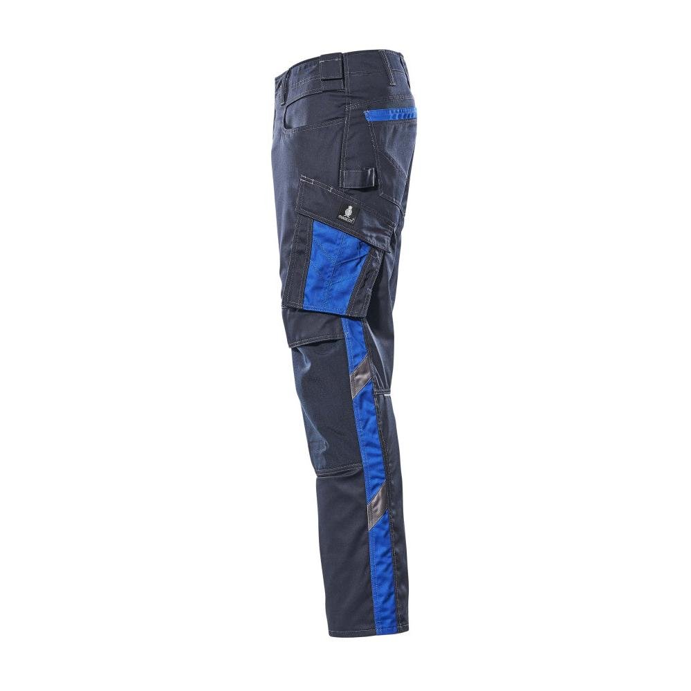 Pantaloni MASCOT® Mannheim, negru albastru/albastru porumb
