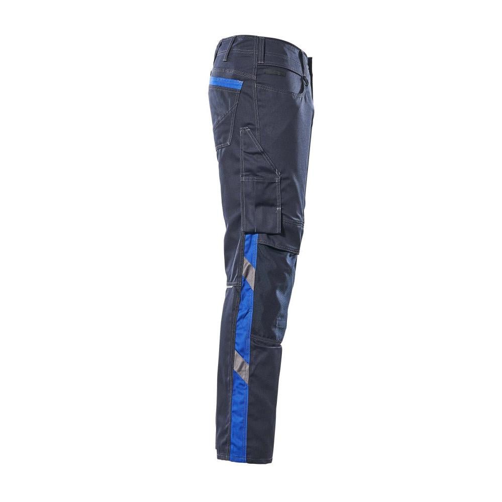 Pantaloni MASCOT® Mannheim, negru albastru/albastru porumb
