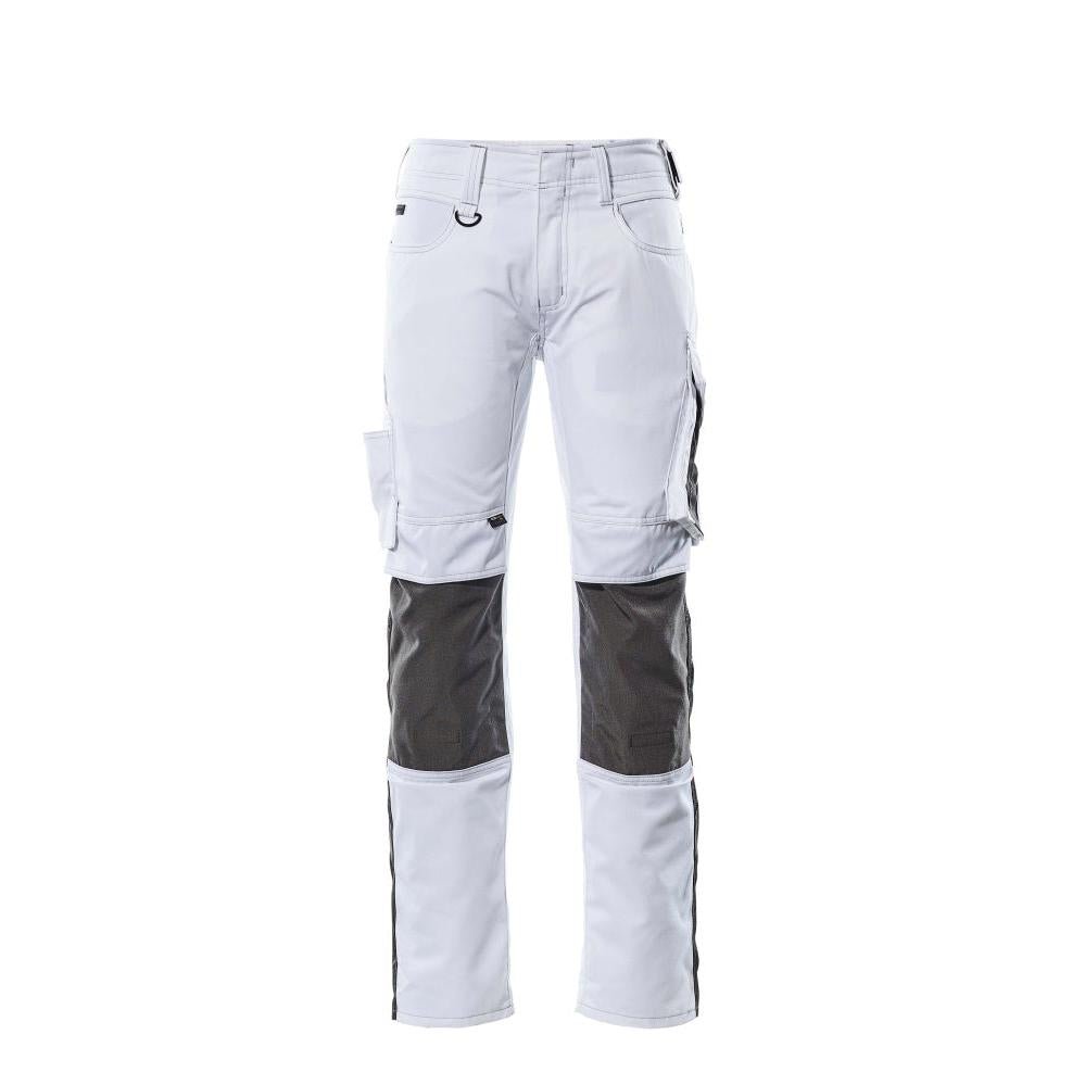 Pantaloni MASCOT® Mannheim, alb/antracit închis