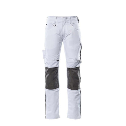 Pantaloni MASCOT® Mannheim, alb/antracit închis