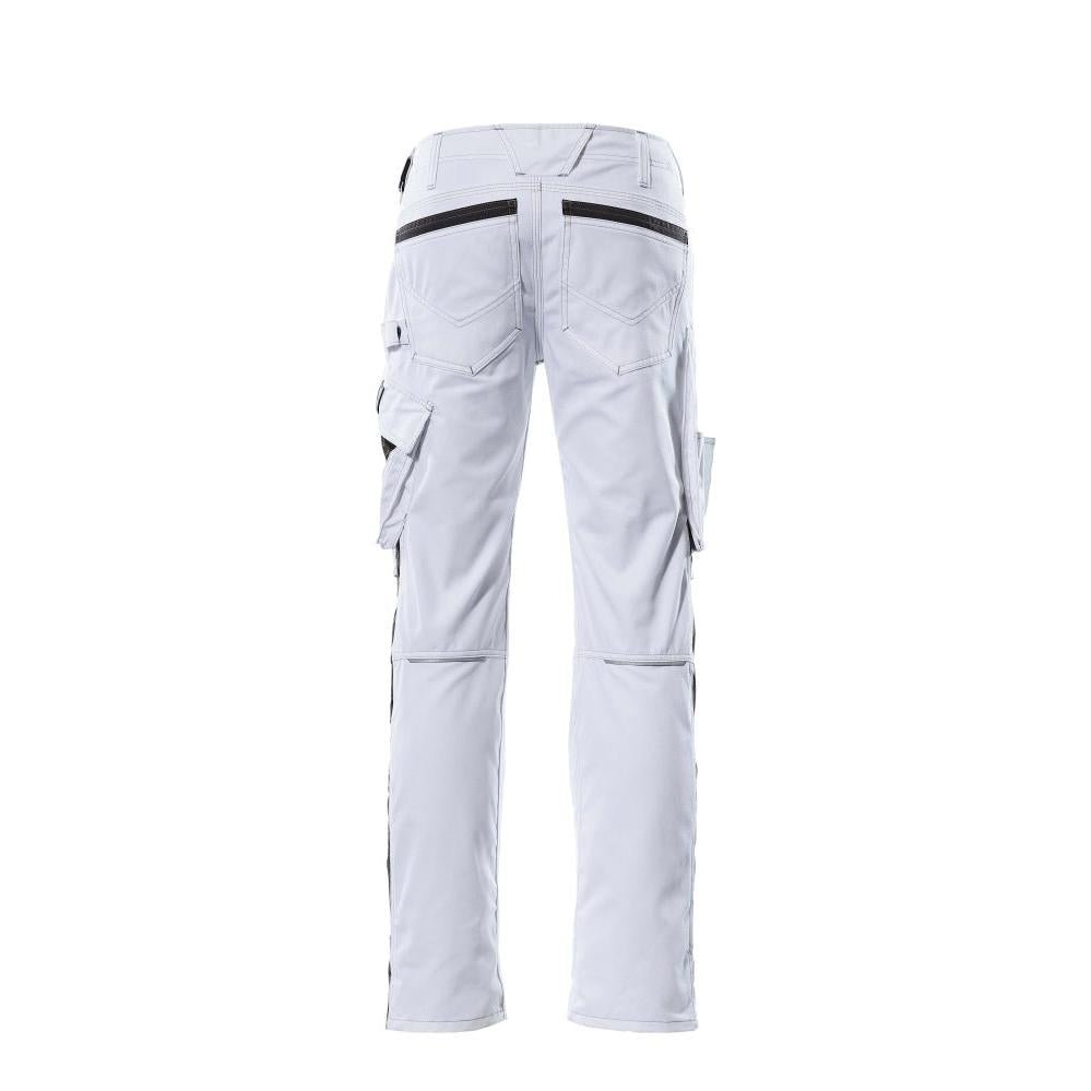 Pantaloni MASCOT® Mannheim, alb/antracit închis