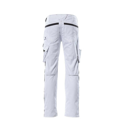 Pantaloni MASCOT® Mannheim, alb/antracit închis