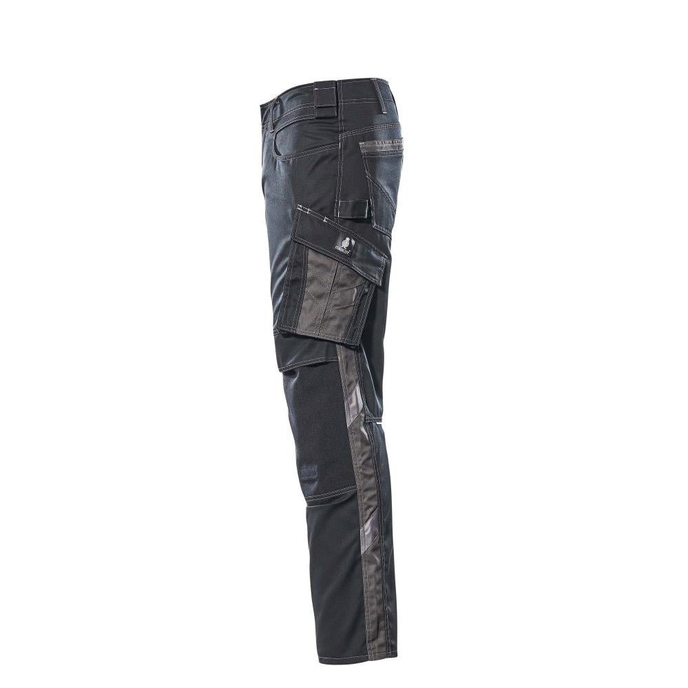 Pantaloni MASCOT® Mannheim, negru/antracit închis