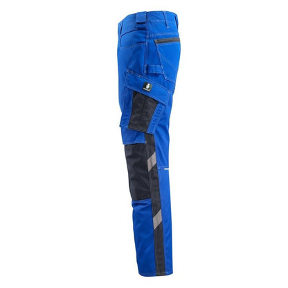 Pantaloni MASCOT® Mannheim, albastru porumb/albastru negru