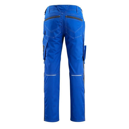 Pantaloni MASCOT® Mannheim, albastru porumb/albastru negru