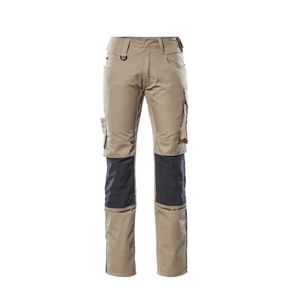 Pantaloni MASCOT® Mannheim, kaki deschis/negru