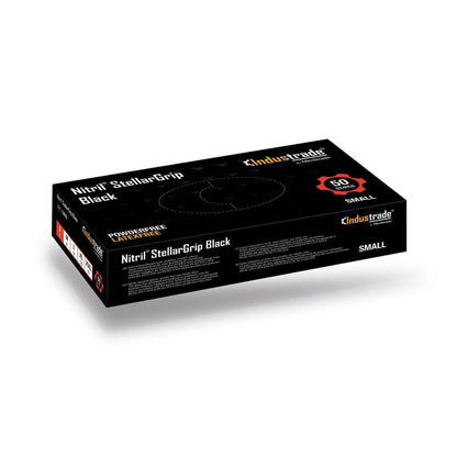 Nitril StellarGrip negru (50 buc.)