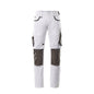 Pantaloni MASCOT® Lemberg, alb/antracit închis