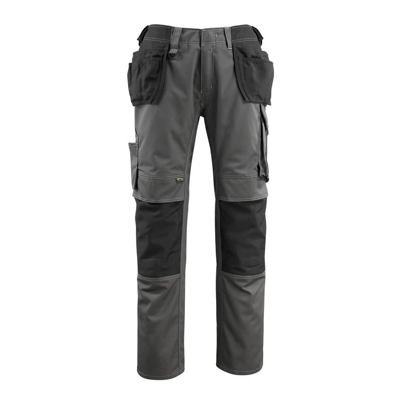 Pantaloni de artizan MASCOT® Bremen, antracit închis/negru