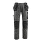 Pantaloni de artizan MASCOT® Bremen, antracit închis/negru
