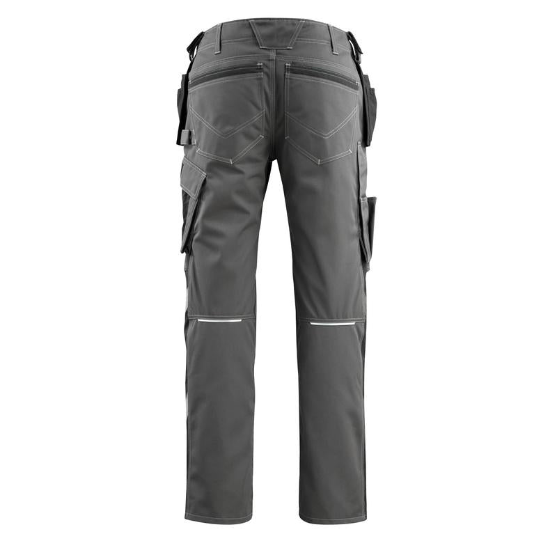 Pantaloni de artizan MASCOT® Bremen, antracit închis/negru