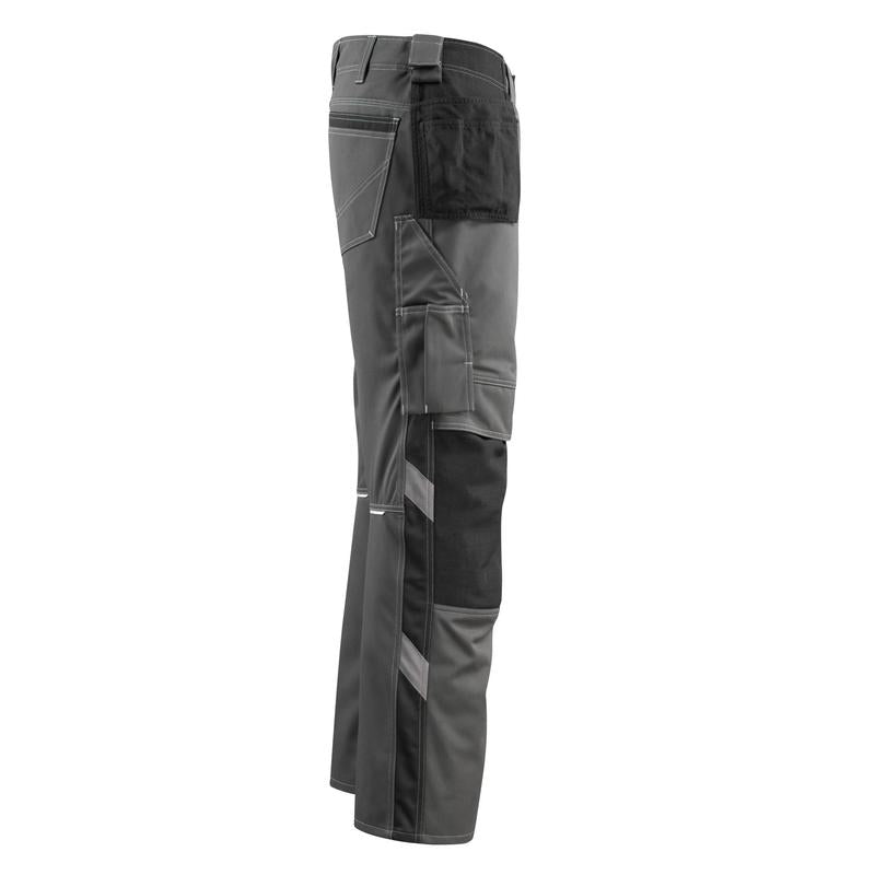 Pantaloni de artizan MASCOT® Bremen, antracit închis/negru