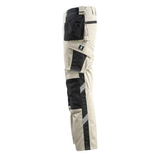 Pantaloni de artizan MASCOT® Bremen, kaki deschis/negru