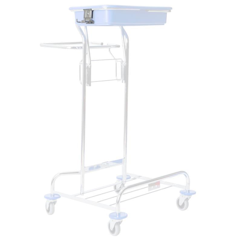 Suport VERMOP cu 2 carlige, inox, 6 x 7 x 7 cm