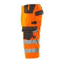 Pantaloni trei sferturi MASCOT® Luton, portocaliu hi-vis/antracit închis