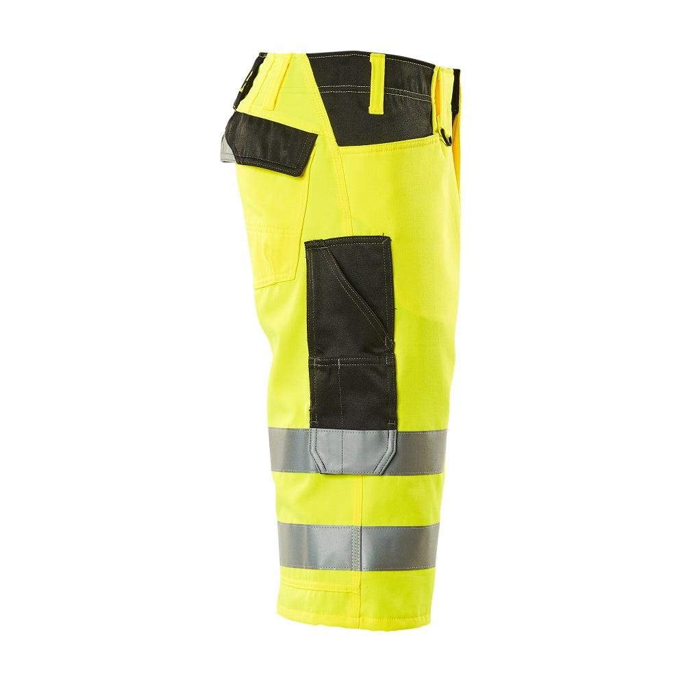 Pantaloni trei sferturi MASCOT® Luton, galben/negru foarte vizibil