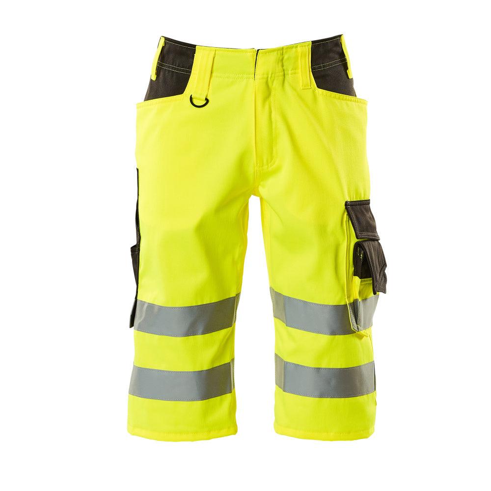 Pantaloni trei sferturi MASCOT® Luton, galben vizibil/antracit închis