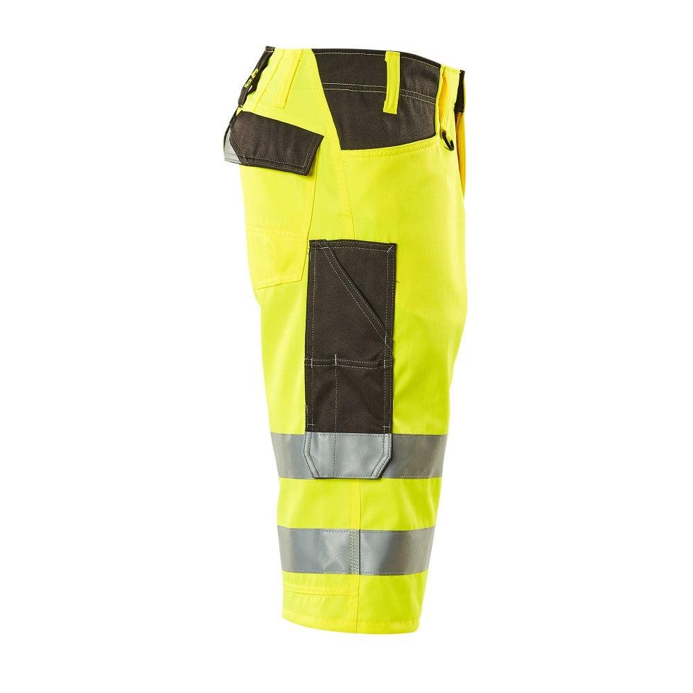 Pantaloni trei sferturi MASCOT® Luton, galben vizibil/antracit închis
