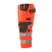 Pantaloni trei sferturi MASCOT® Luton, roșu vizibil/antracit închis