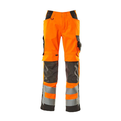 Pantaloni MASCOT® Kendal, portocaliu hi-vis/antracit închis