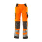 Pantaloni MASCOT® Kendal, portocaliu hi-vis/antracit închis