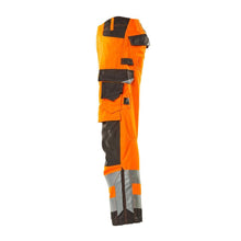 Pantaloni MASCOT® Kendal, portocaliu hi-vis/antracit închis