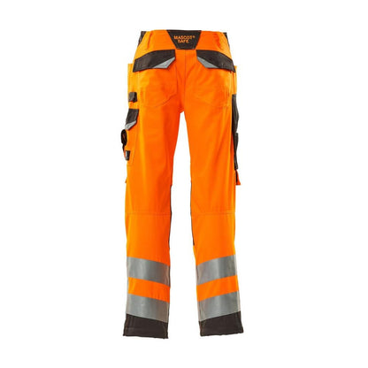 Pantaloni MASCOT® Kendal, portocaliu hi-vis/antracit închis