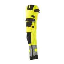 Pantaloni MASCOT® Kendal, galben/negru de mare vizibilitate