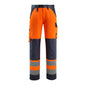 Pantaloni MASCOT® Maitland, portocaliu mare vizibilitate/negru-albastru