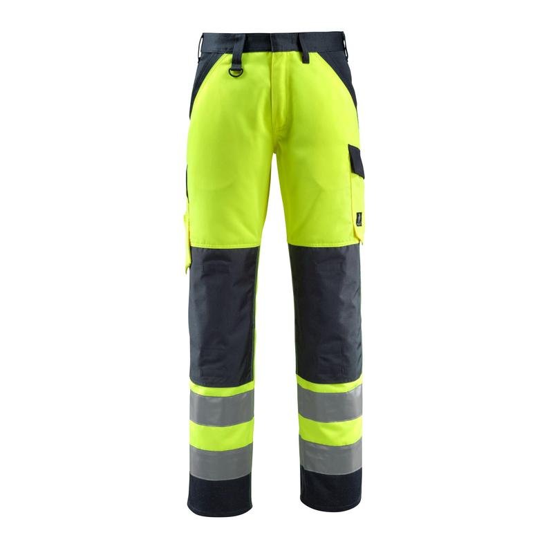 Pantaloni MASCOT® Maitland, galben mare/negru-albastru