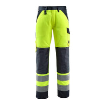 Pantaloni MASCOT® Maitland, galben mare/negru-albastru