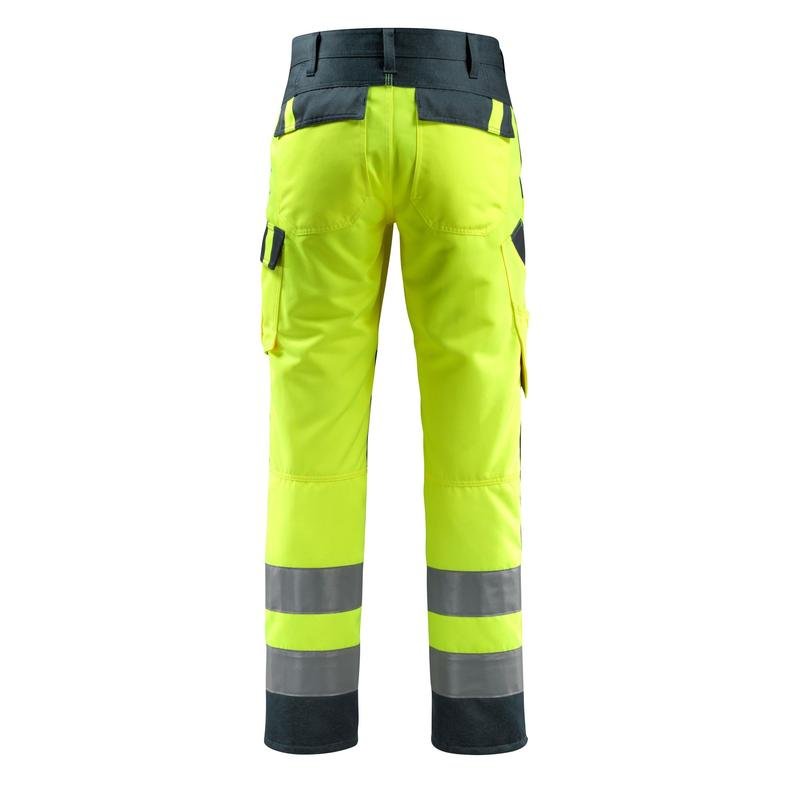 Pantaloni MASCOT® Maitland, galben mare/negru-albastru