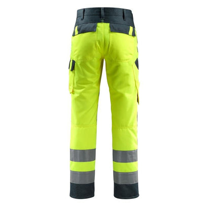 Pantaloni MASCOT® Maitland, galben mare/negru-albastru