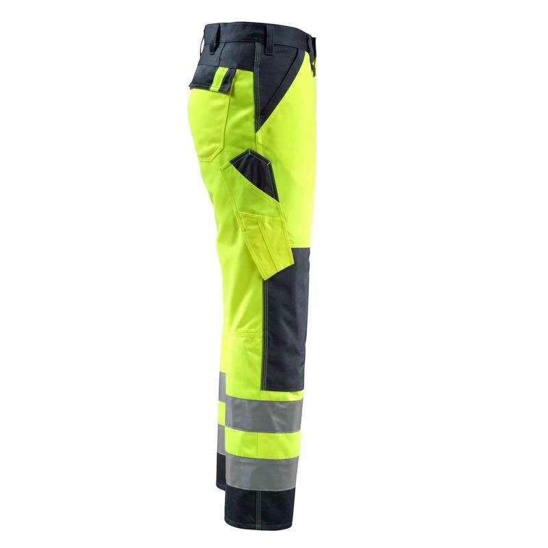 Pantaloni MASCOT® Maitland, galben mare/negru-albastru