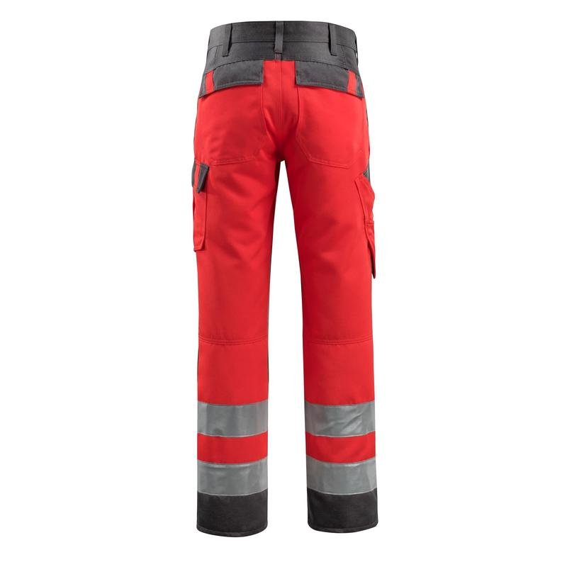 Pantaloni MASCOT® Maitland, rosu hi-vis/antracit inchis