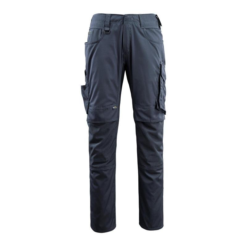 Pantaloni MASCOT® Lemberg marimea 76C46, negru-albastru | Pachet (1 bucata)
