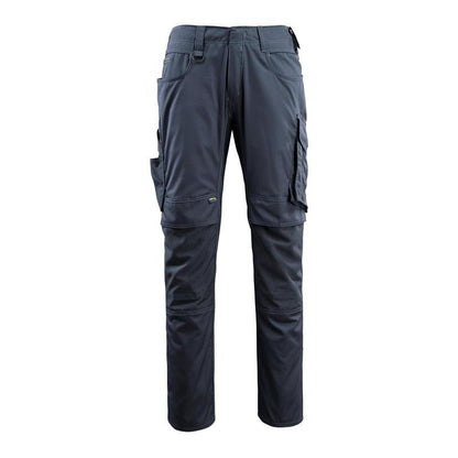Pantaloni MASCOT® Lemberg marimea 76C46, negru-albastru | Pachet (1 bucata)