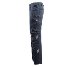 Pantaloni MASCOT® Lemberg marimea 76C46, negru-albastru | Pachet (1 bucata)