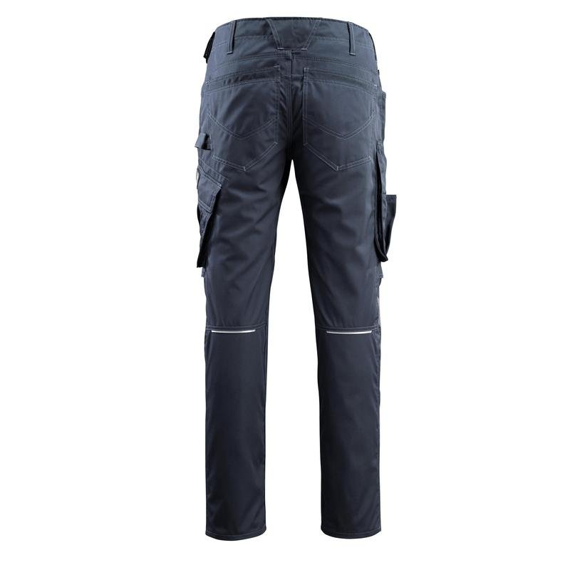 Pantaloni MASCOT® Lemberg marimea 76C46, negru-albastru | Pachet (1 bucata)