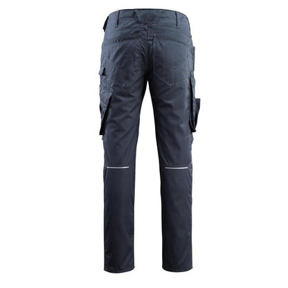 Pantaloni MASCOT® Lemberg marimea 76C46, negru-albastru | Pachet (1 bucata)