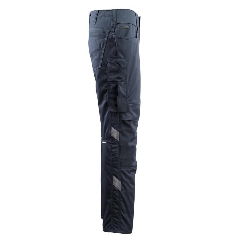 Pantaloni MASCOT® Lemberg marimea 76C46, negru-albastru | Pachet (1 bucata)