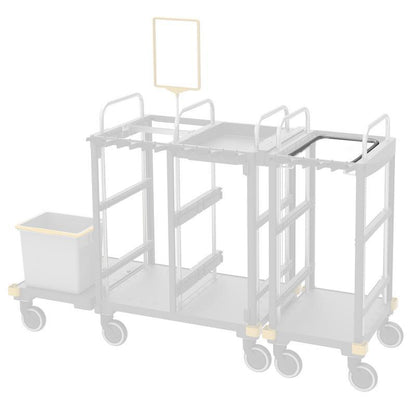 Cadru suport VERMOP integrat 1X120L, 46 x 35 x 6 cm