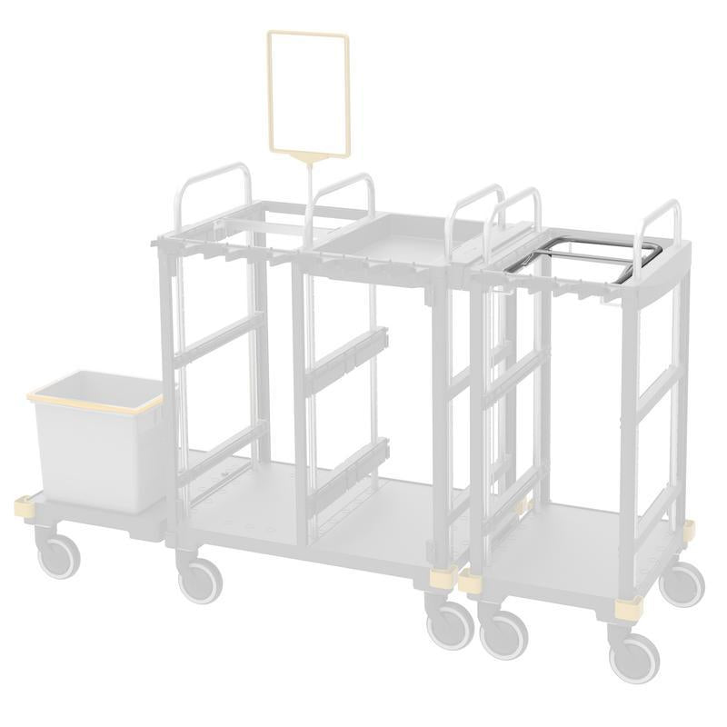 Rama de sustinere integrata VERMOP 2X60L, 46 x 35 x 6 cm