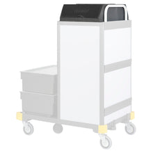 Capac pivotant VERMOP, antracit, 51 x 37 x 14 cm